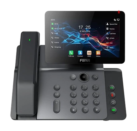 Fanvil V66, telefono VoIP premium con display da 7 pollici e cornetta Bluetooth