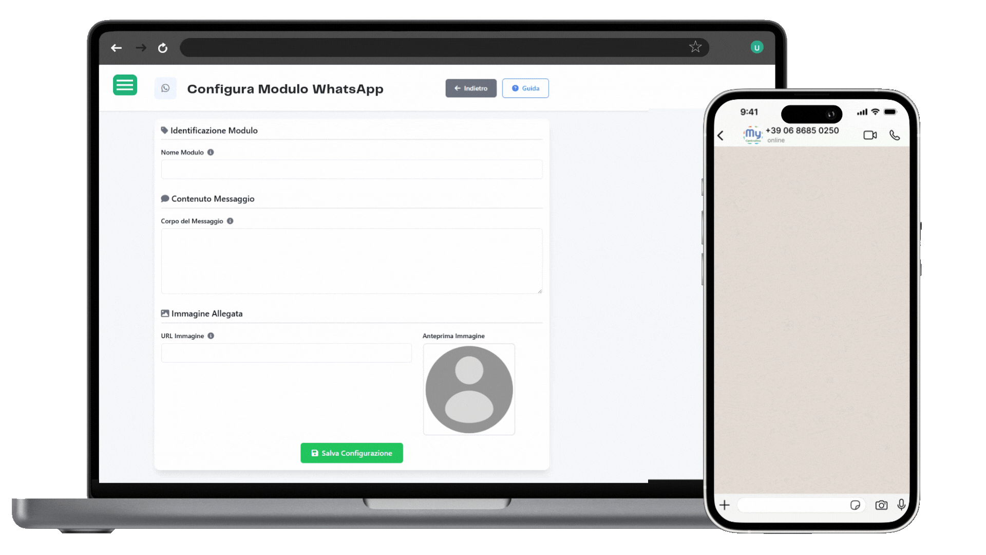 MyCentralino_whatsapp